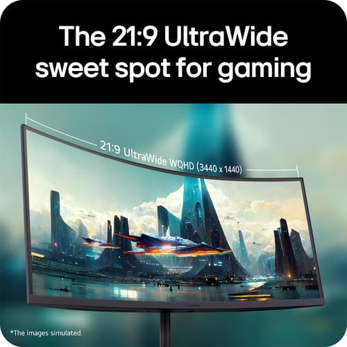 34" UWQHD 240Hz Gaming Monitor with Height Adjustable Stand — view 20