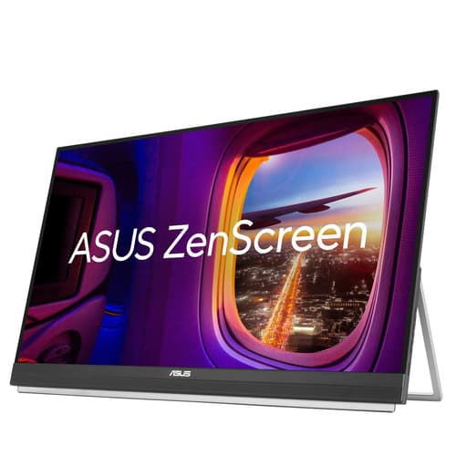 ASUS ZenScreen MB27ACF - LED monitor - 27" - portable - 2560 x 1440 @ 100 Hz - IPS - 300 cd/m� - 1500:1 - 5 ms - speakers with subwoofer - black — view 9