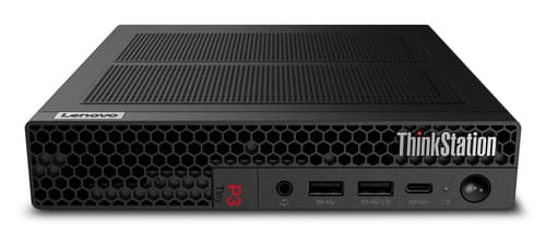 ThinkStation P3 Tiny, Intel� Core� i7-14700 vPro� (E-cores up to 4.20GHz, 33MB), W11P64 ENG, 16.0GB, 1x1TB SSD M.2 2280 PCIe Gen4 Performance TLC Opal, 1xNVIDIA� T1000 8GB, BT 5.1 or above,Intel�AX211vPro, 300W, 1YR Premier NBD , USB, Traditional, Black-English (UK), USB Calliope Mouse (Black) — view 5