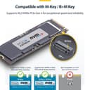 StarTech.com - Storage enclosure - 1 bays (PCIe 4.0 x 4 (NVMe)) thumbnail 9