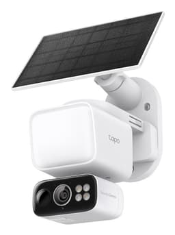 Solar-Powered Floodlight Pan/Tilt Securi