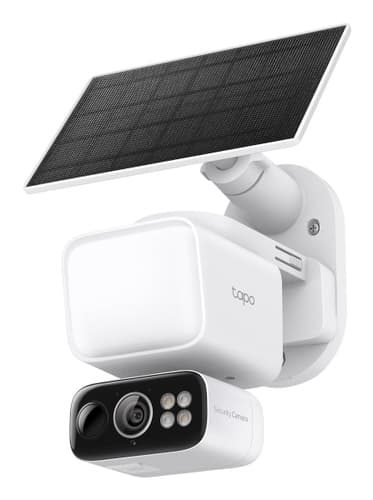 Solar-Powered Floodlight Pan/Tilt Securi