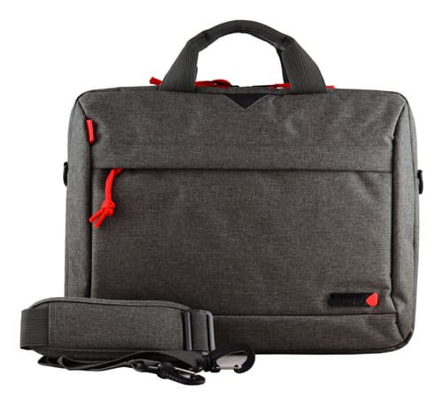 techair - Notebook carrying case - 15.6" - grey — view 3