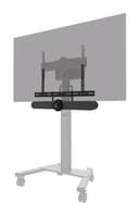 Neomounts AV30-500BL - Mounting kit (mount bracket) - for video bar - universal - black - screen size: 43"-110" - VESA-mountable thumbnail 1