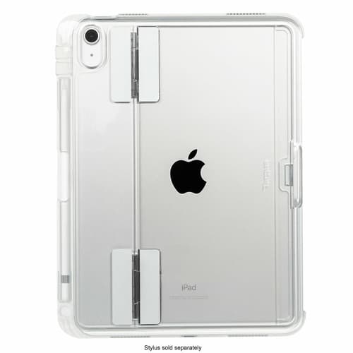 Targus Click-In - Back cover for tablet - kickstand - clear - for Apple 10.9-inch iPad (10th generation), iPad A16 Wi-Fi, A16 Wi-Fi + Cellular — view 1