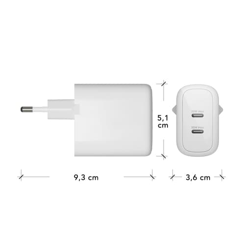 re-chargePro-EUWallCharger-2xUSB-C30W-W — view 6