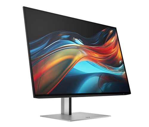 HP 724pu - Series 7 Pro - LED monitor - 24" - 1920 x 1200 WUXGA @ 100 Hz - IPS - 350 cd/m� - 1500:1 - 5 ms - HDMI, DisplayPort, USB-C - black, silver — view 4