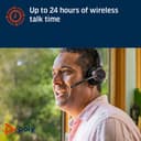 Poly Voyager 4310 - Headset - on-ear - Bluetooth - wireless, wired - USB-A - black - Certified for Microsoft Teams thumbnail 4