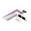 StarTech.com - KVM / audio / USB switch - 8 x KVM / audio / USB - 1 local user - desktop - TAA Compliant thumbnail 3