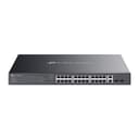 TP-Link Omada ES228GMP V1.6 - Switch - Managed - 24 x 10/100/1000 (PoE+) + 2 x 10/100/1000 + 2 x Gigabit SFP - rack-mountable - PoE+ (384 W) thumbnail 1