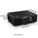 BenQ AK700ST - DLP projector - laser - 3D - 4000 ANSI lumens - 3840 x 2160 - 16:9 - 4K thumbnail 4