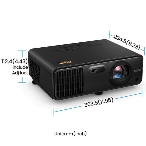 BenQ AK700ST - DLP projector - laser - 3D - 4000 ANSI lumens - 3840 x 2160 - 16:9 - 4K — view 5