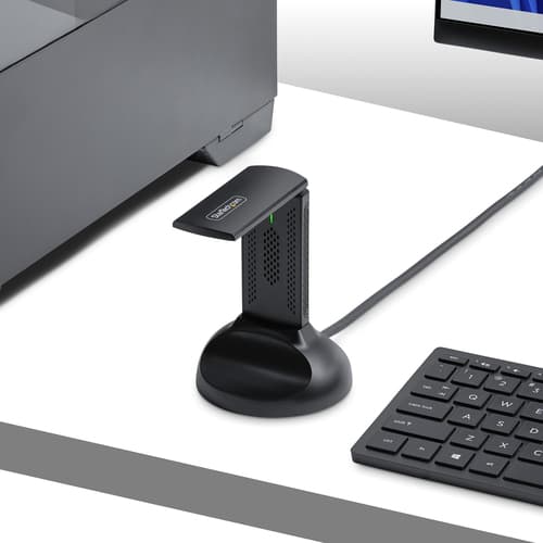 StarTech.com Wi-Fi 6E USB Adapter/Dongle, For Desktop/Laptop PC, Wireless NIC w/Foldable Antenna, WiFi Adapter Supports 802.11 b/g/n/ac/ax, 2.4/5/6 GHz Network Compatible - Network adapter - USB 3.0 - Wi-Fi 6E - black — view 9