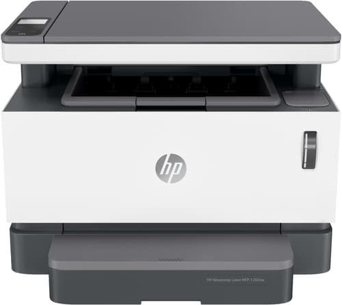 HP Neverstop Laser MFP 1202nw - Multifunction printer - B/W - laser - 216 x 356 mm (original) - Legal (media) - up to 14 ppm (copying) - up to 20 ppm (printing) - 150 sheets - USB 2.0, Wi-Fi(n), LAN