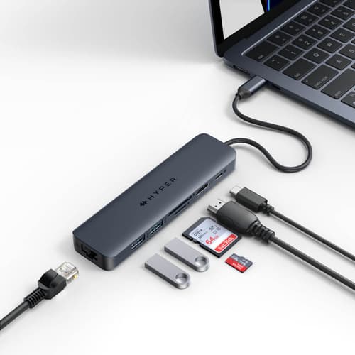 HyperDrive Next - Docking station - USB-C 3.2 Gen 2 / Thunderbolt 3 / Thunderbolt 4 - HDMI — view 3