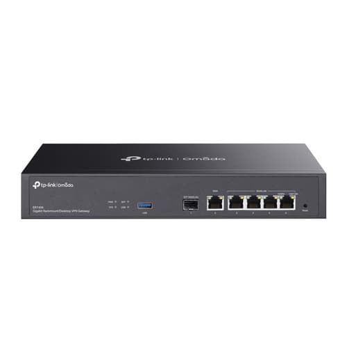 TP-Link Omada ER7406 V1 - Router 4-port switch - 1GbE - WAN ports: 6 - rack-mountable