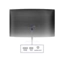 Philips E-line 241E1SCA - LED monitor - curved - 24" (23.6" viewable) - 1920 x 1080 Full HD (1080p) @ 75 Hz - VA - 250 cd/m� - 3000:1 - 4 ms - HDMI, VGA - speakers - textured black