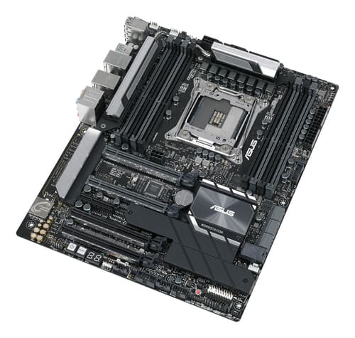 ASUS WS C422 Pro/SE - Motherboard - ATX - LGA2066 Socket - C422 Chipset - USB 3.1 Gen 1, USB-C Gen2, USB 3.1 Gen 2 - 2 x Gigabit LAN - HD Audio (8-channel) — view 4