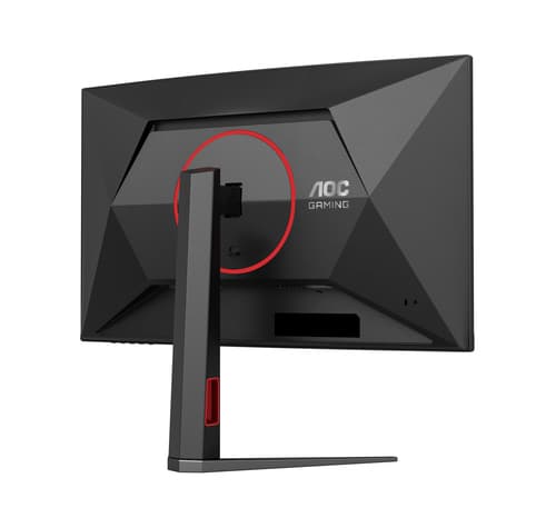 AOC Gaming C27G4Z2 - G4 Series - LED monitor - gaming - curved - 27" - 1920 x 1080 Full HD @ 260 Hz - VA - 300 cd/m� - 3000:1 - HDR10 - 0.3 ms - 2xHDMI, DisplayPort - black, red — view 19
