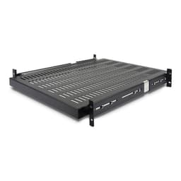 StarTech.com Server Rack Shelf - 2U - 20 to 30in Adjustable Mounting Depth - Vented - Server Rack Cabinet Shelf - 24in Deep - Rack shelf - 1U - 19" - for P/N: RK1233BKM, RK2433BKM, RK2537BKM, RK3236BKF, RK4236BKB, RK4242BK24, RK4242BK30