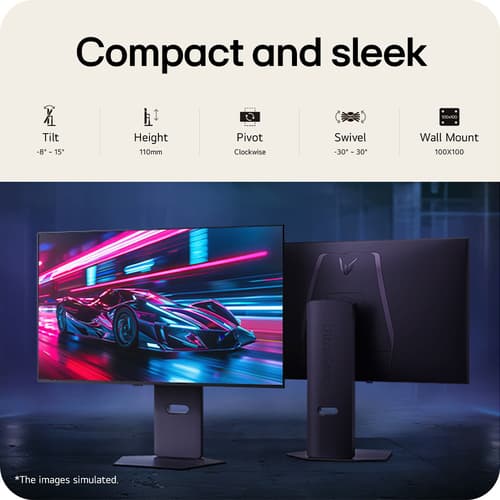 32" OLED 4K UHD 165Hz Gaming Monitor — view 22