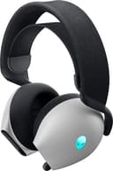 Alienware Tri-Mode Wireless Gaming Headset AW725H - Headset - full size - Bluetooth / 2.4 GHz radio frequency - wireless, wired - 3.5 mm jack - lunar light thumbnail 3
