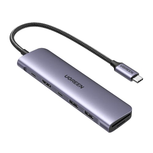 ^REVODOK 7-IN-1 HDMI USBC HUB — view 1