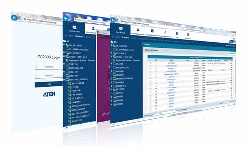 CC2000 Control Center Over the NET - Licence - 1 master server, 9 slave servers, 5120 nodes