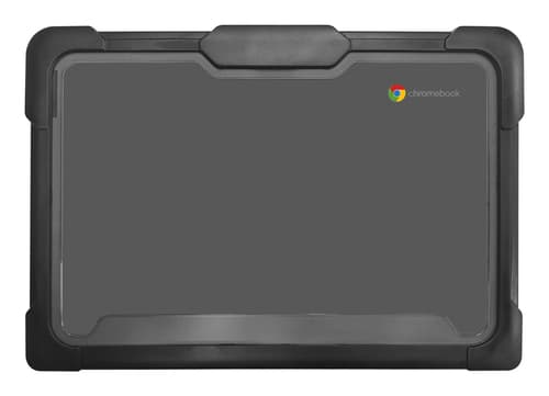 techair Classic pro - Notebook shell case - 11.6" - clear, black - for Lenovo 100e Chromebook Gen 3 82J7, 82J8, 82UY, 82V0, 100w Gen 3 82HY, 82J0