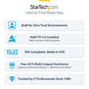 StarTech.com - KVM / audio / USB switch - 4 x KVM / audio / USB - 1 local user - desktop thumbnail 10