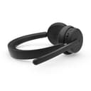 Lenovo 6550 - Headset - on-ear - Bluetooth - wireless - active noise cancelling - black - Certified for Microsoft Teams thumbnail 7