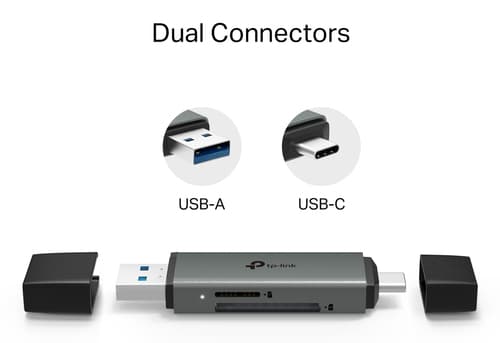USB3.0 Type-C & Type-A to SD & microSD — view 4