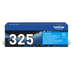 Brother TN325C - Cyan - original - toner cartridge - for Brother DCP-9055, DCP-9270, HL-4140, HL-4150, HL-4570, MFC-9460, MFC-9465, MFC-9970