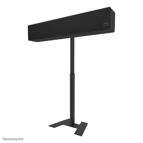 Neomounts AV80-500BL - Stand - for video bar - universal - black - screen size: 43"-110" - floor-standing — view 14