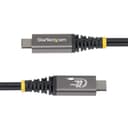StarTech.com - USB cable - USB-C (M) to USB-C (M) - USB 3.2 / USB4 / Thunderbolt 3 / Thunderbolt 4 / DisplayPort - 4K120Hz support, rugged, flexible, passive - black thumbnail 3