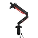 Iiyama DSG3001C-R1 - Mounting kit - adjustable arm - for LCD display - black, dynamic red - screen size: 17"-30" - desk-mountable thumbnail 6