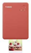 Canon SELPHY QX20 - Printer - colour - dye sublimation - 72 x 85 mm up to 0.66 min/page (colour) - capacity: 10 sheets - Wi-Fi(g) - terracota red thumbnail 9