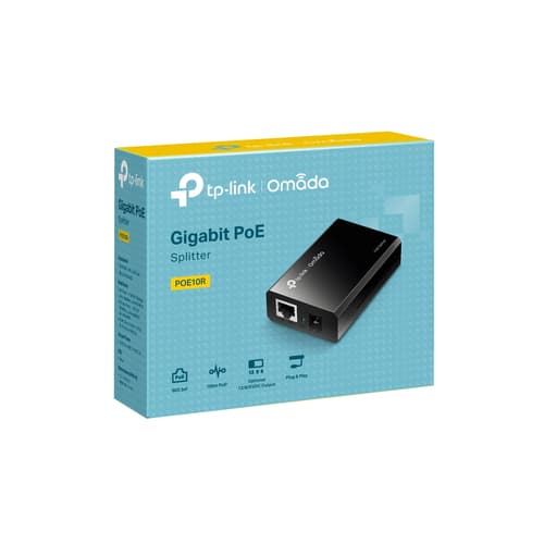 TP-Link TL-POE10R V5 - PoE splitter - gigabit - 12 Watt - output connectors: 1 — view 6