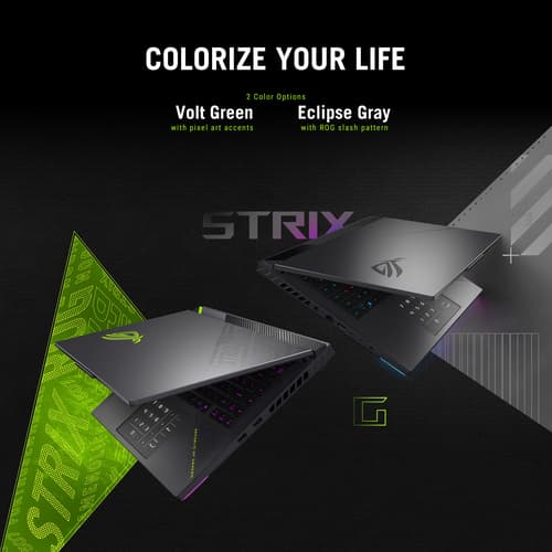 ASUS ROG Strix G16 G614PM-RV007W - AMD Ryzen 9 - 8940HX / up to 5.3 GHz - Win 11 Home - GeForce RTX 5060 - 16 GB RAM - 1 TB SSD NVMe - 16" 1920 x 1200 @ 165 Hz - Gigabit Ethernet - Wi-Fi 6E, Bluetooth - eclipse grey — view 18