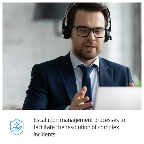 Electronic HP Care Pack Next Business Day Hardware Support - Extended service agreement - parts and labour - 3 years - on-site - 9x5 - response time: NBD - for DesignJet T830 — view 3