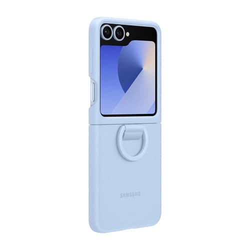 ^SILI CASE W/RING FOR FLIP6 BLUE — view 5