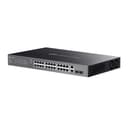 TP-Link Omada ES228GMP V1.6 - Switch - Managed - 24 x 10/100/1000 (PoE+) + 2 x 10/100/1000 + 2 x Gigabit SFP - rack-mountable - PoE+ (384 W) thumbnail 3