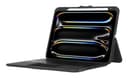 Targus Versavu - Keyboard and folio case - with trackpad - backlit - wireless - Bluetooth 5.0 - QWERTY - UK - black thumbnail 3