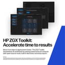 HP ZGX Nano G1n AI Station - Mini 1 x GB10 Grace Blackwell Superchip Cortex-A725 + Cortex-X925 - RAM 128 GB - SSD 1 TB - NVMe, TLC, SED - NVIDIA Blackwell - Gigabit Ethernet, 2.5 Gigabit Ethernet, 5 Gigabit Ethernet, 10 Gigabit Ethernet, 200 Gigabit Ethernet, IEEE 802.11ax (Wi-Fi 6), IEEE 802.11be (Wi-Fi 7), Bluetooth 5.4 - NVIDIA DGX OS 7 - monitor: none - black thumbnail 5