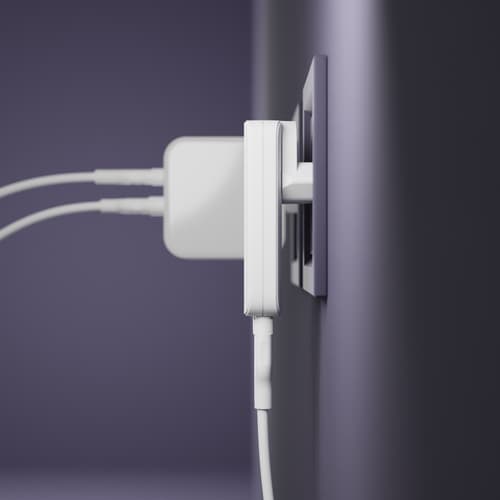 Pro-EU/US Slim Chrg-USB-C 20WUSB-A 18W-W — view 6