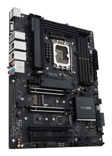 ASUS Pro WS W680-ACE - Motherboard - ATX - LGA1700 Socket - W680 Chipset - USB-C 3.2 Gen2, USB 3.2 Gen 1, USB-C 3.2 Gen 2x2, USB 3.2 Gen 2 - 2 x 2.5 Gigabit LAN - onboard graphics (CPU required) - HD Audio (8-channel) — view 4
