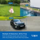 TP-Link Tapo Solar-Powered Security Camera Kit 1 × C425, 1 × A201 thumbnail 6