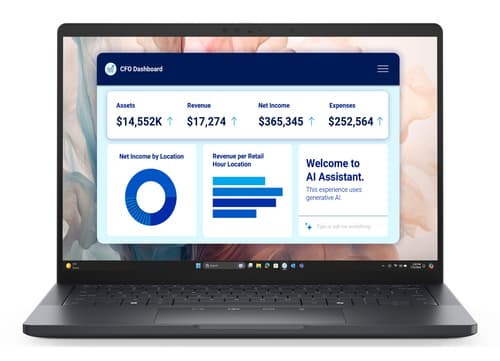 Dell Pro 13 Premium PA13250 Intel? Core? Ultra 5 236V, vPro? (40 TOPS NPU, 8 cores, up to 4.7 GHz), EVO Label 16 GB: LPDDR5x, 8533 MT/s (onboard) 512 GB TLC SSD 13.3", Non-touch , FHD+, 400 nit, Low power, 100% sRGB, Anti-Glare, ComfortView+, 8MP+IR Cam Fingerprint Reader, Collaboration Touchpad, WLAN  8MP HDR + IR Camera with Presence Detection, Facial Recognition, TNR, Camera Shutter, Microphone Intel? BE201 Wi-Fi 7 2x2, Bluetooth? 5.4 Technology, Wireless Card   English UK battery-saving Mini