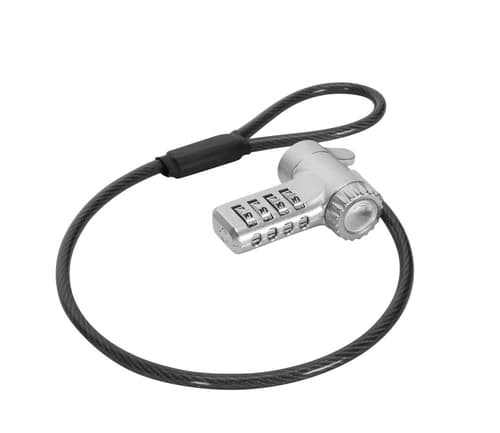 Targus DEFCON - Security cable lock - ultimate, universal, with adaptable lock head - silver - 30 cm (pack of 25) — view 12