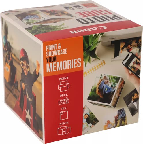 Canon Photo Cube Creative Pack - Glossy - 2-pack - black, colour (cyan, magenta, yellow) - original - ink cartridge / paper kit - for PIXMA TS5350, TS5350i, TS5351, TS5351i, TS5352, TS5353, TS7450, TS7450i, TS7451, TS7451i — view 4